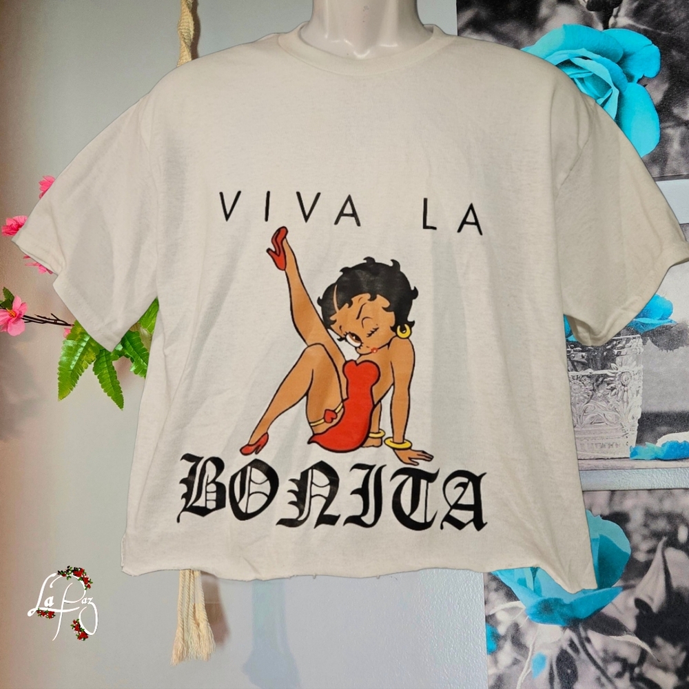 Viva La bonita betty boop croptop
